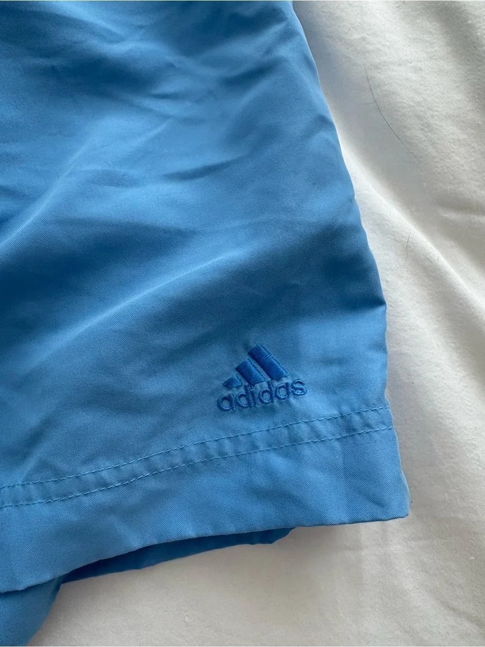 Light Blue Adidas Shorts - Picture 2 of 4